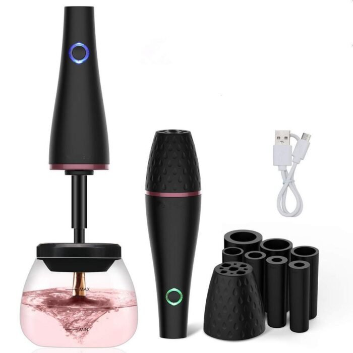 Makeup brush cleaner electric